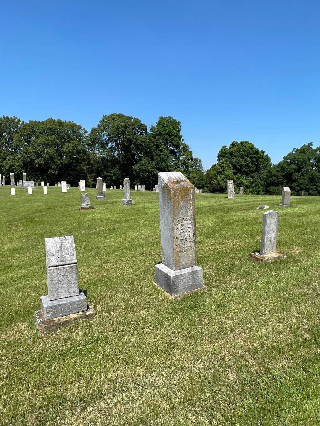 Ethel Schreiner's grave. Photo 2