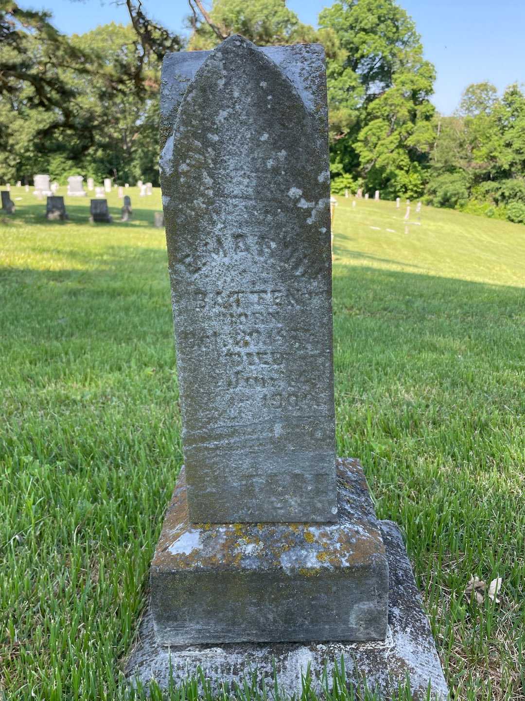 E. Marvin Batten's grave. Photo 1