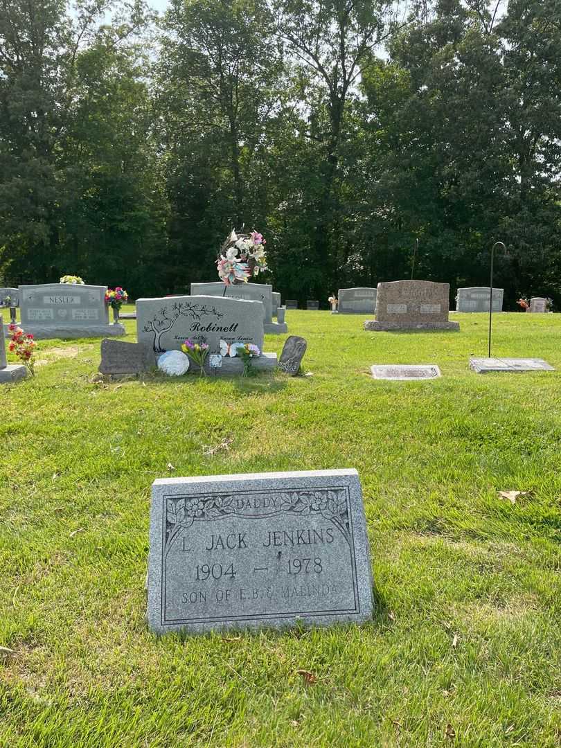 Leamond Jack Jenkins's grave. Photo 2