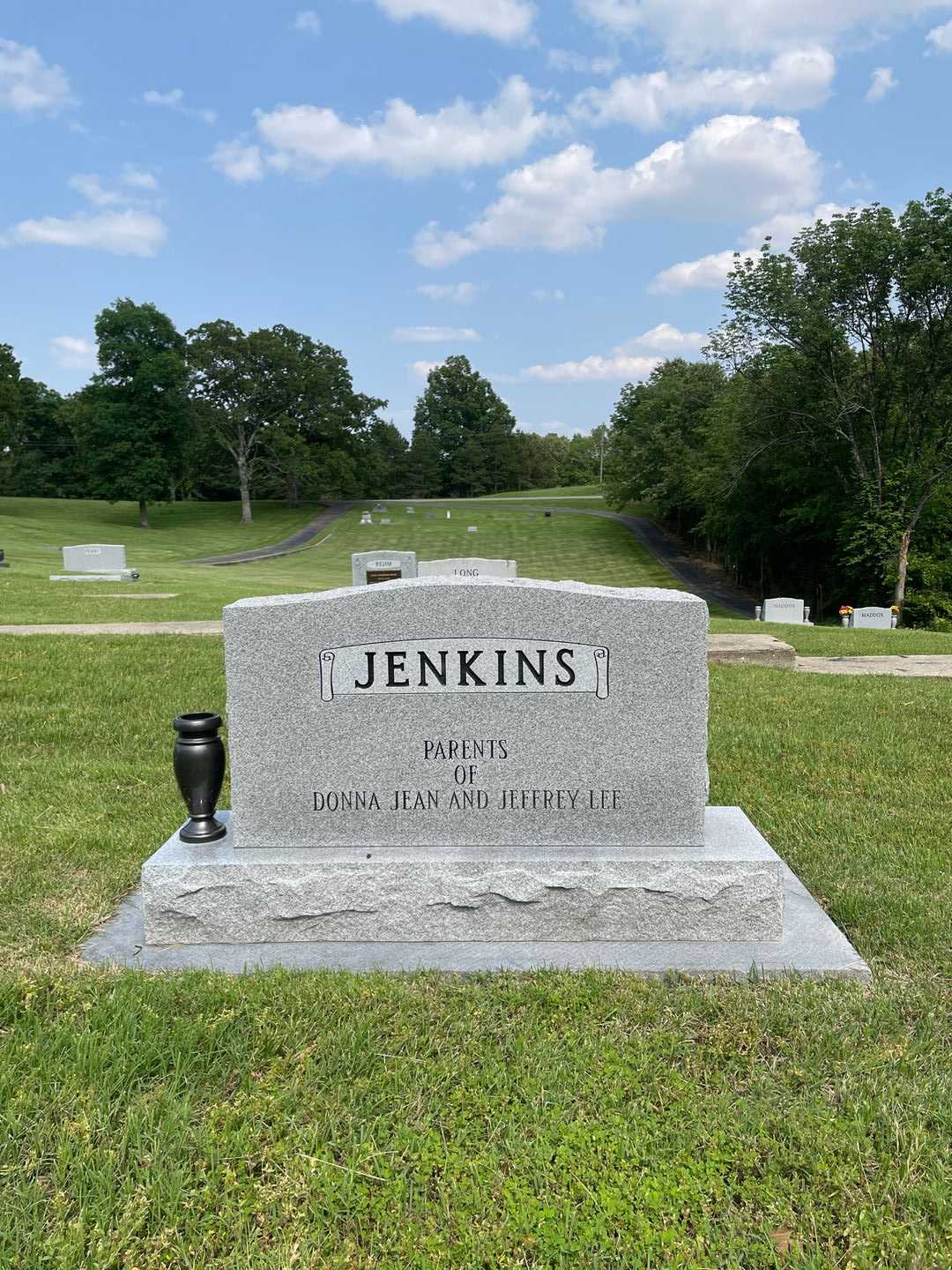 Donald Gene Jenkins's grave. Photo 2