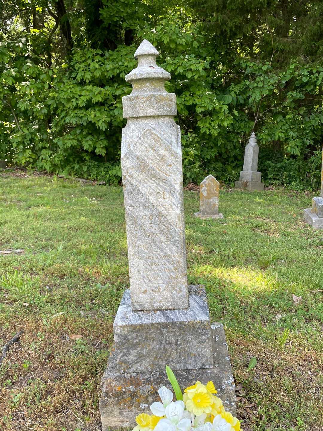 Josie Thompson's grave. Photo 1