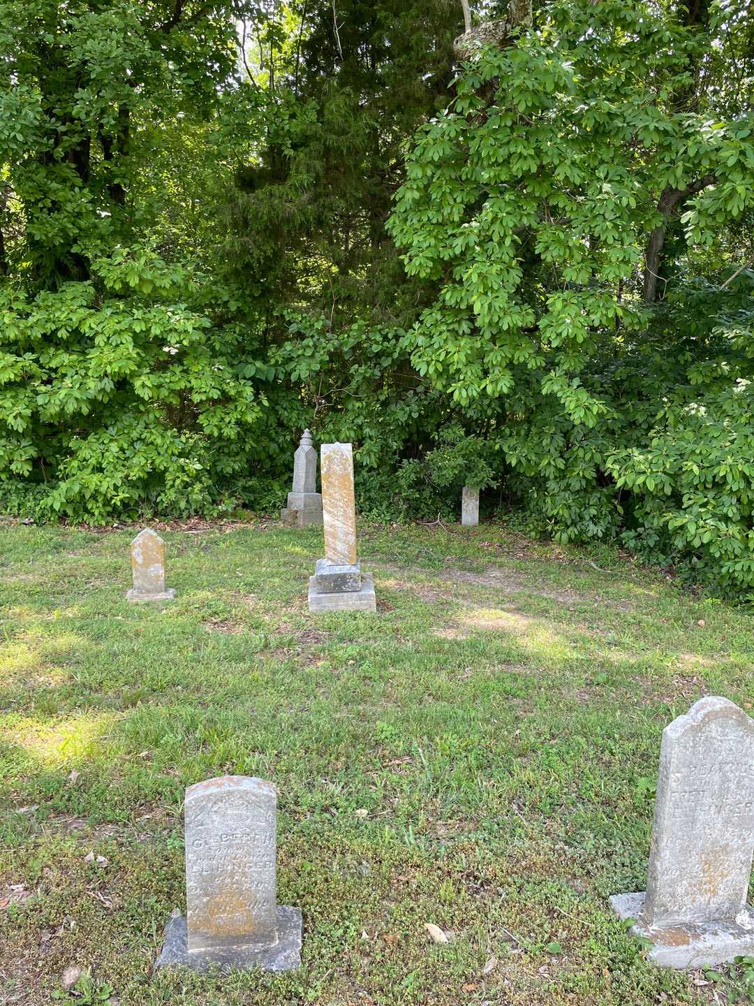 Gilbert H. Elihinger's grave. Photo 2