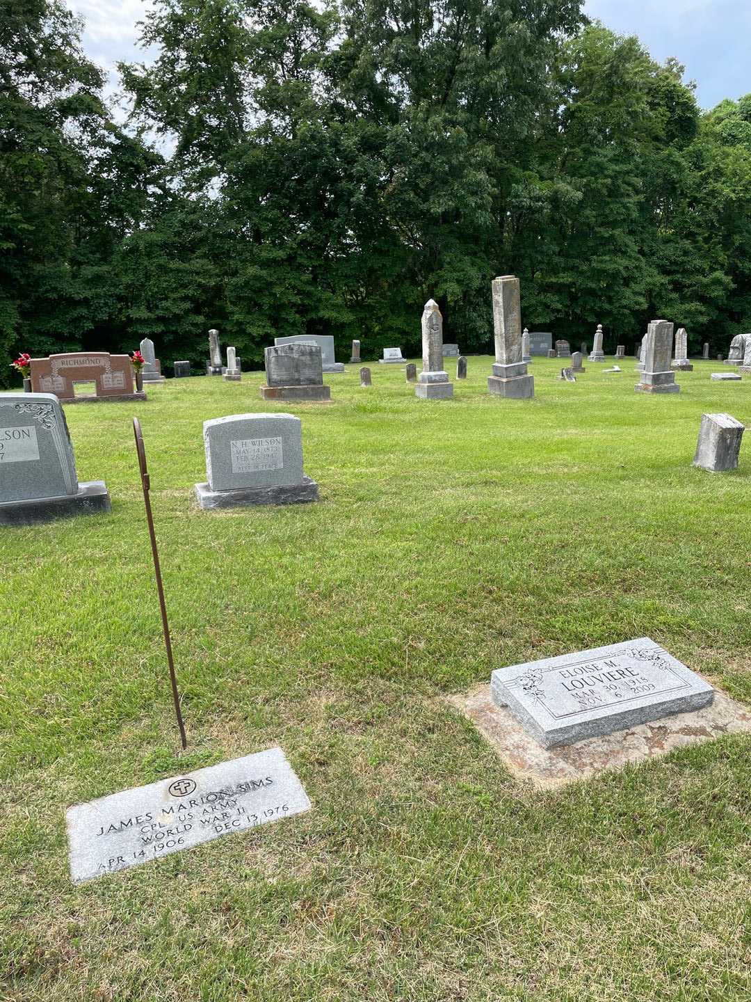 James Marion Sims's grave. Photo 2