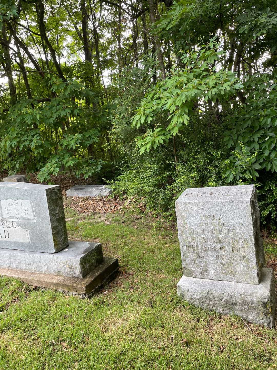 Viola Gardiner's grave. Photo 3