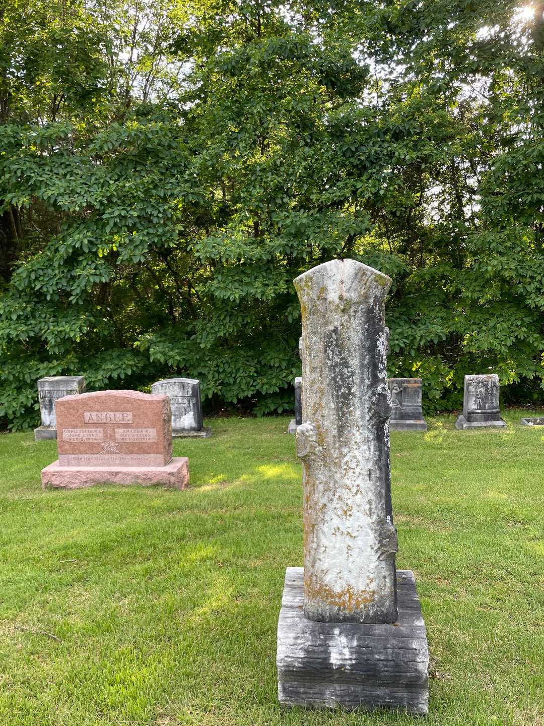 Mary A. Harris's grave. Photo 3