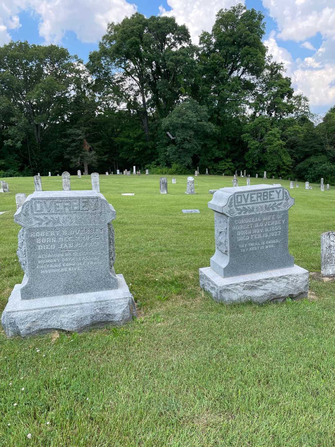 Robert B. Overbey's grave. Photo 2