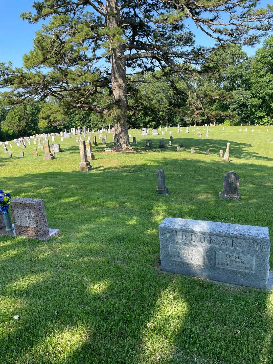 Reverend Arthur Redman's grave. Photo 2