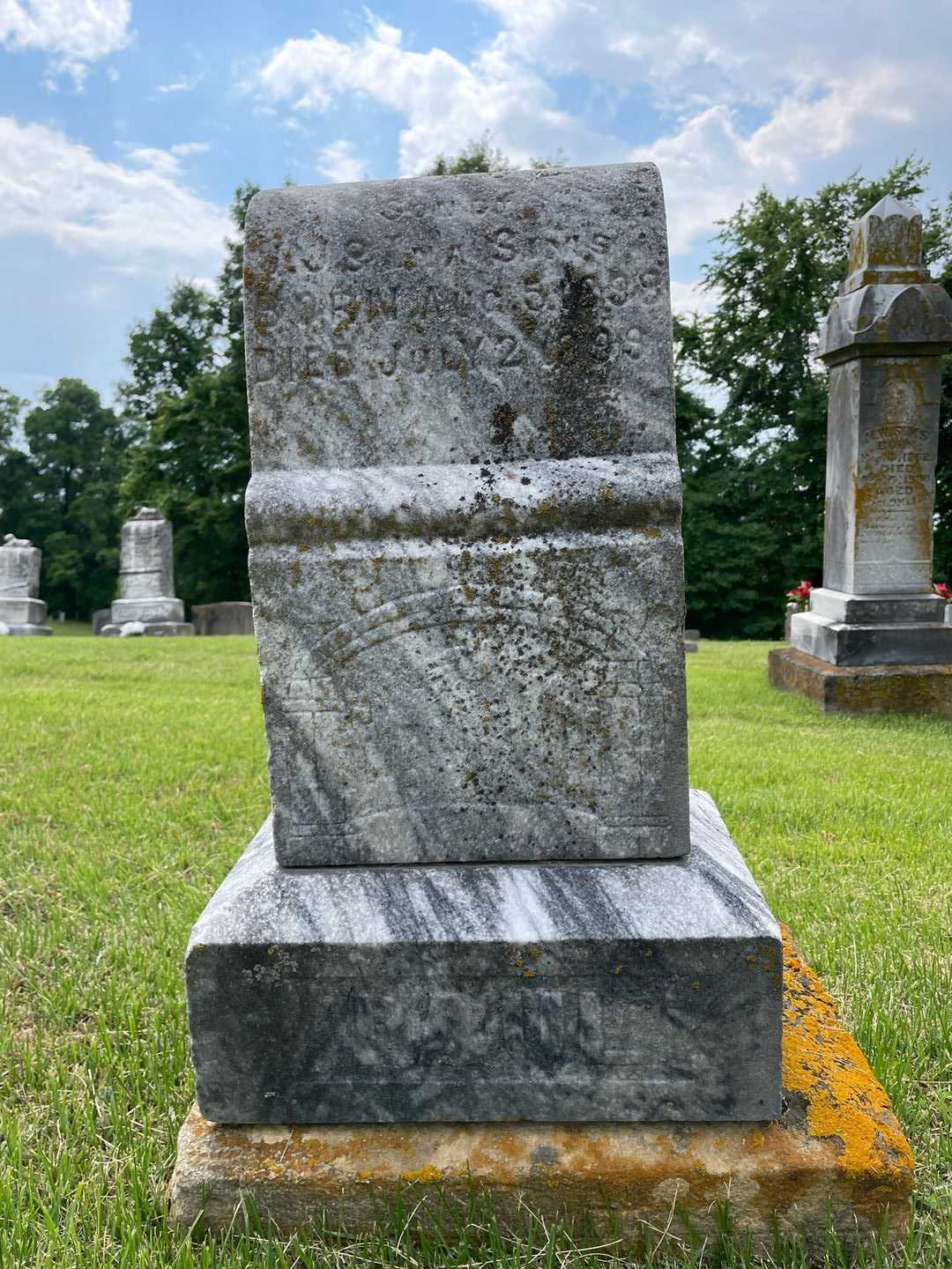 Paul Sims's grave. Photo 1