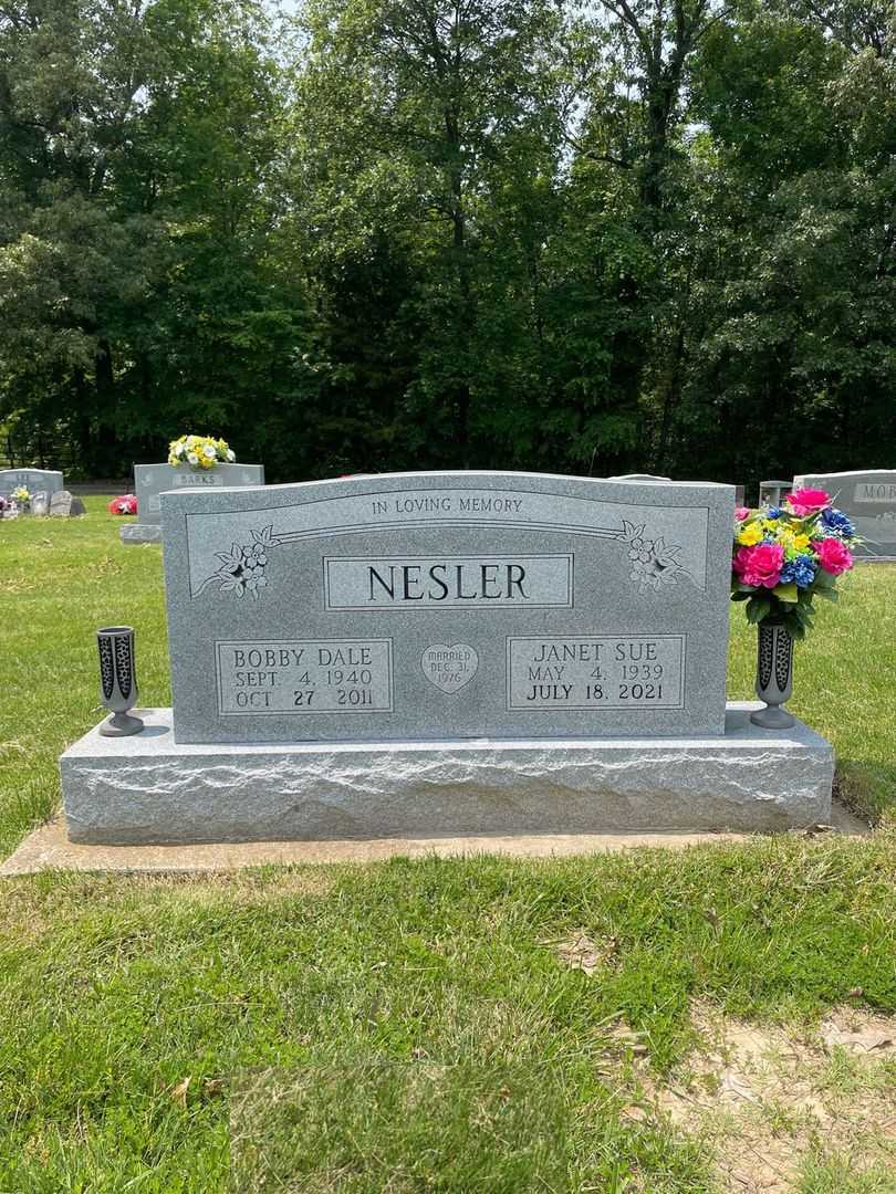 Janet Sue Nesler's grave. Photo 1