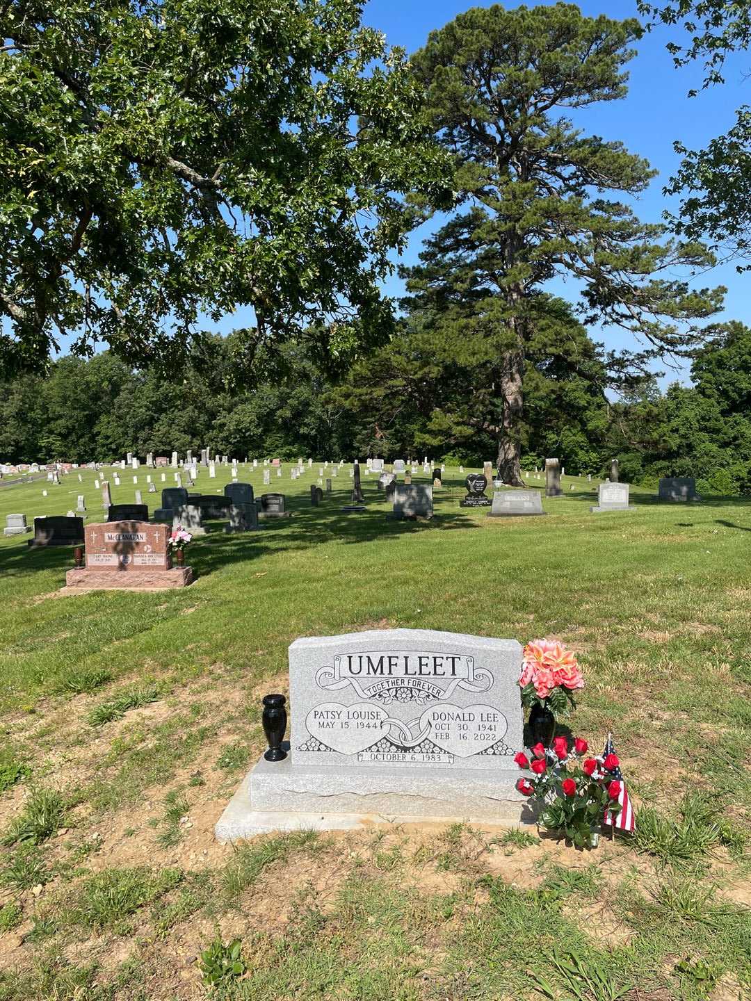 Donald Lee Umfleet's grave. Photo 2