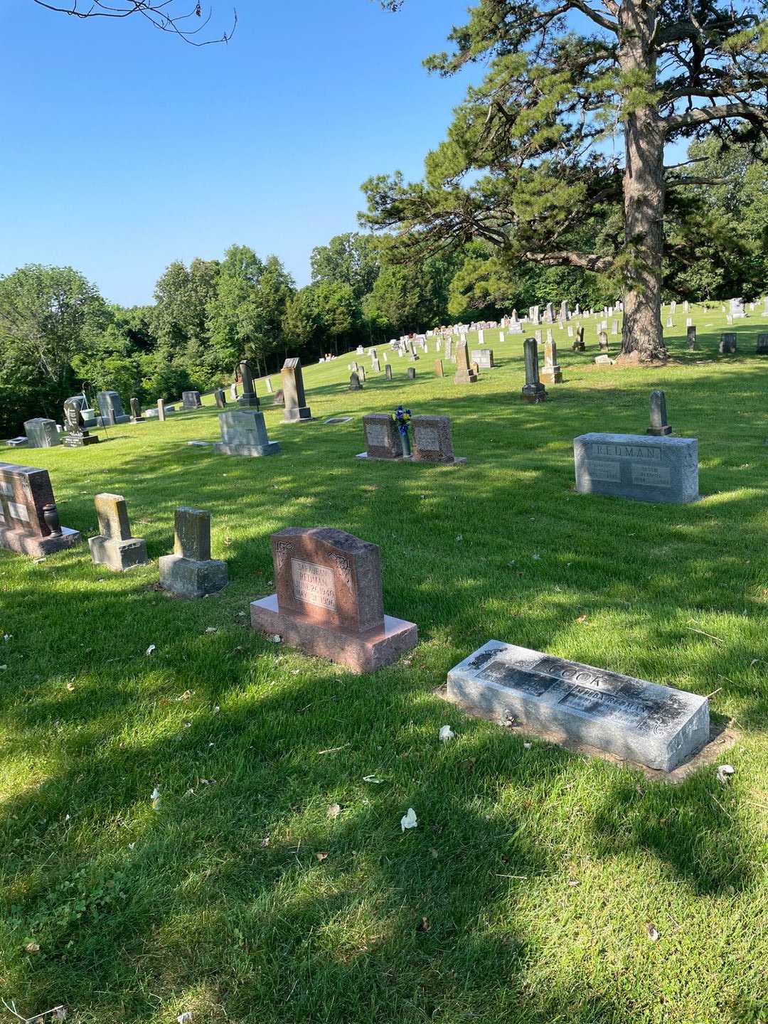 Melba Redman Cook's grave. Photo 2