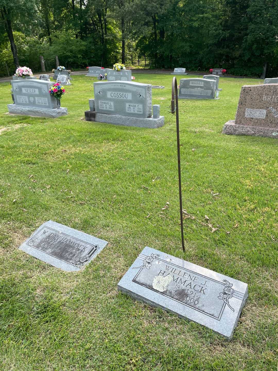 Willene J. Hammack's grave. Photo 2