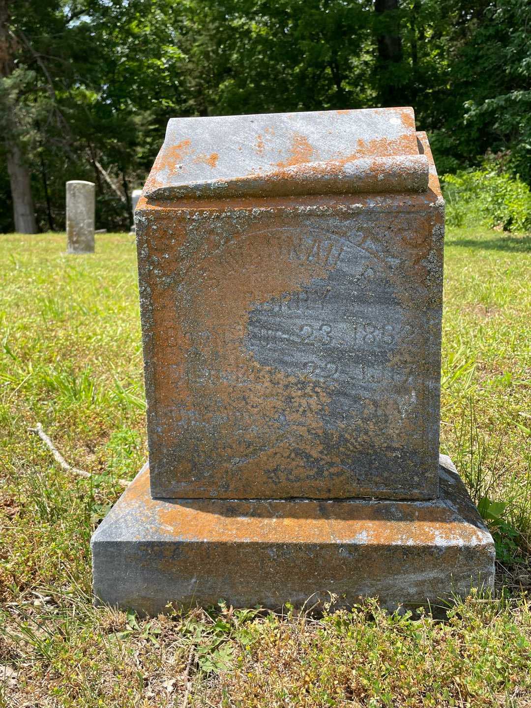 Savannah B. Perry's grave. Photo 1