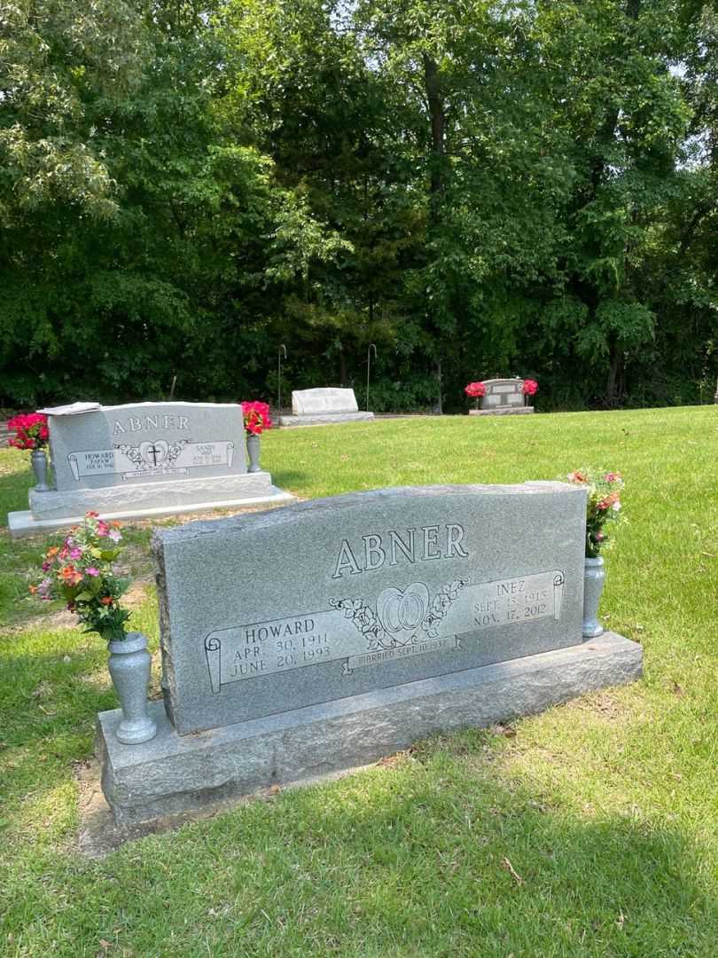 J. Howard Abner's grave. Photo 3