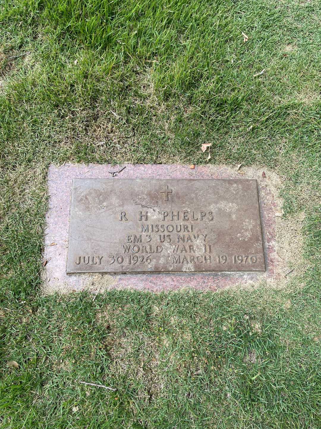 Rawls Henry "JD" Phelps's grave. Photo 2