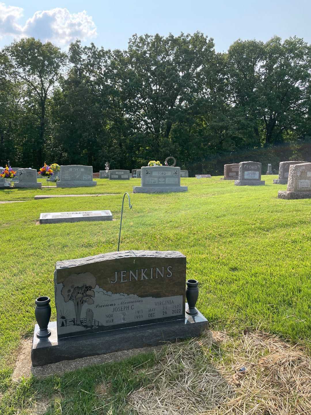 Joseph C. "Joe" Jenkins's grave. Photo 3