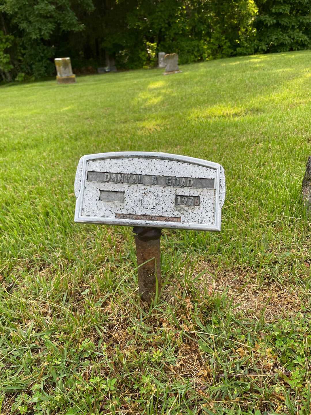 Danyal R. Goad's grave. Photo 1