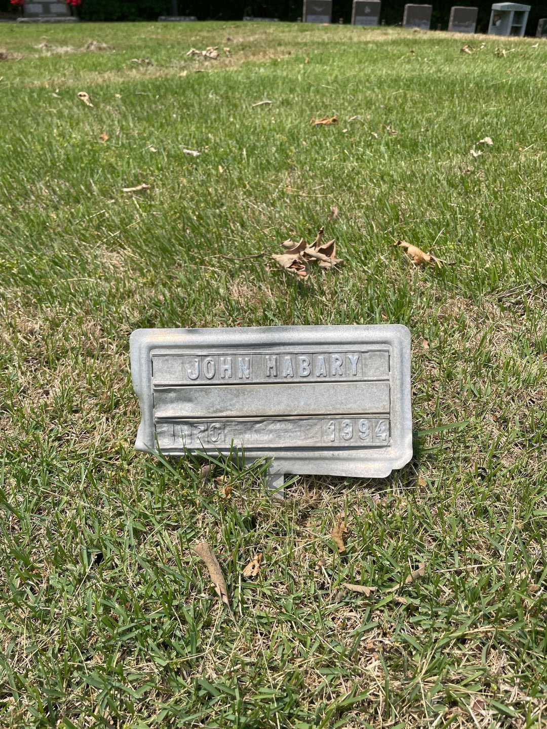 John Mabary's grave. Photo 1