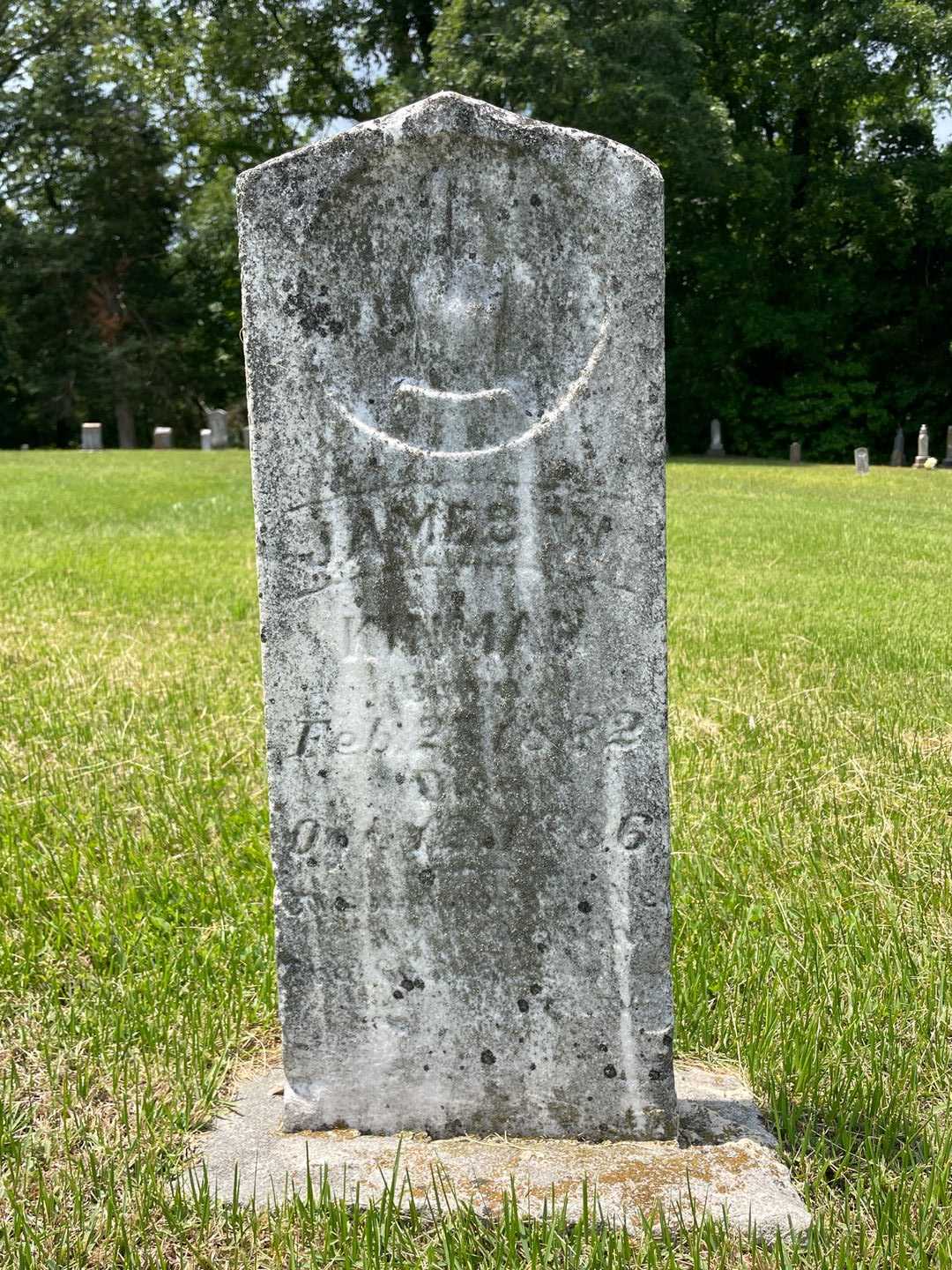 James W. Kinman's grave. Photo 1