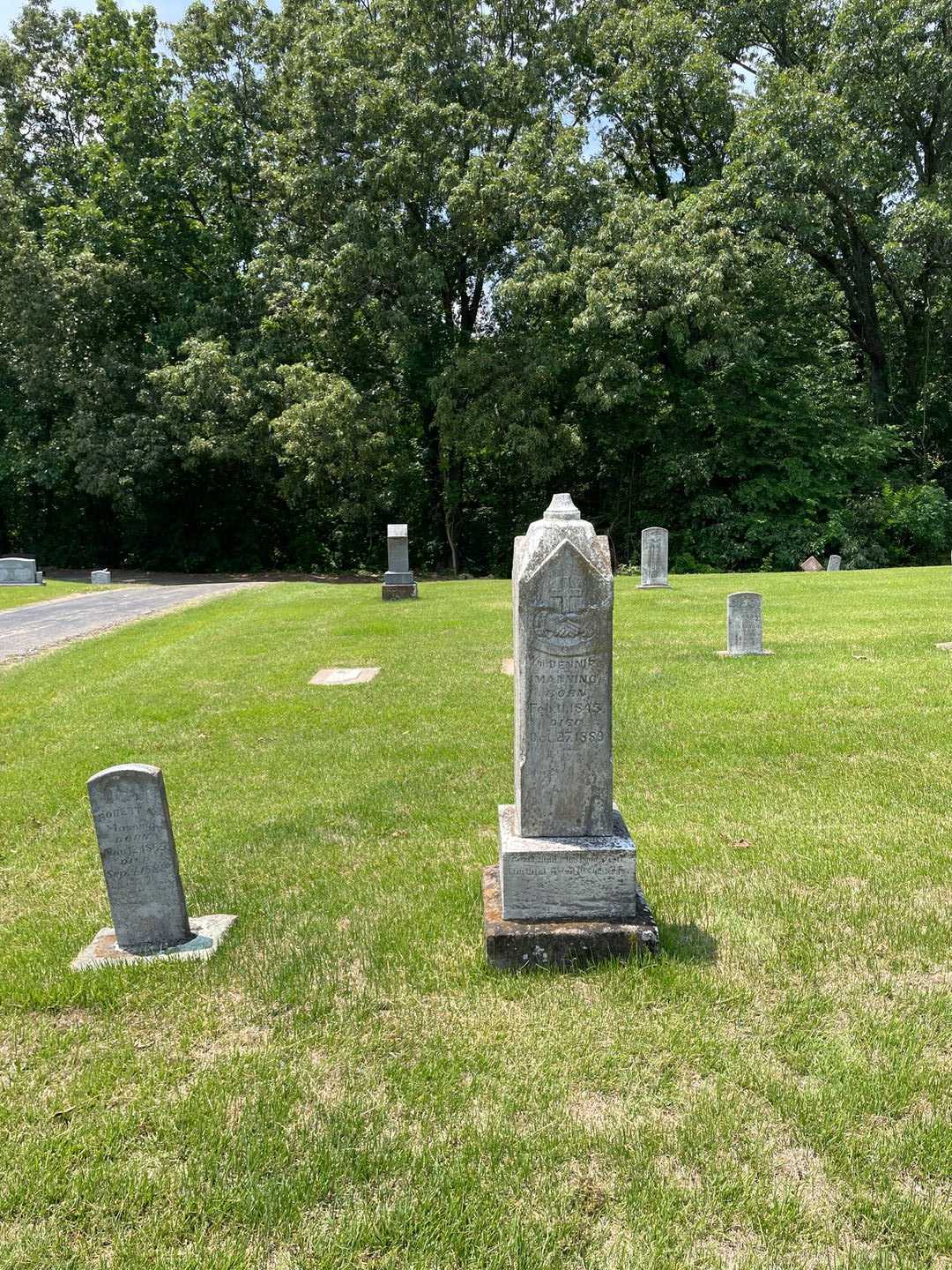 Wm. Dennis Manning's grave. Photo 2