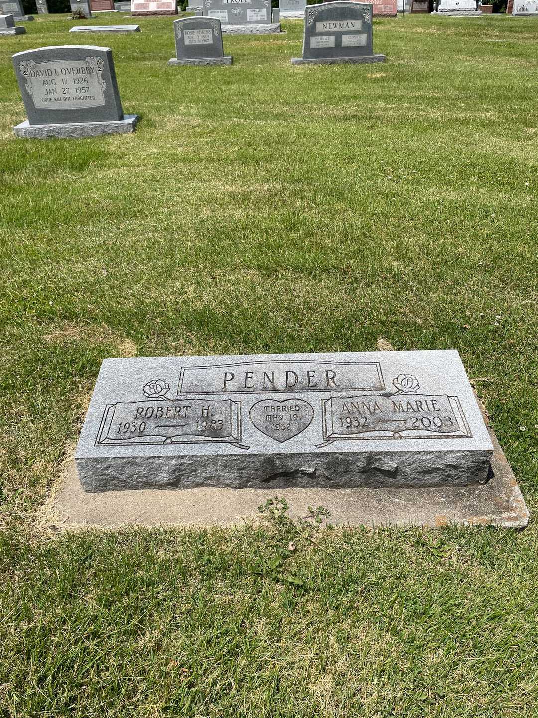 Robert H. Pender's grave. Photo 1