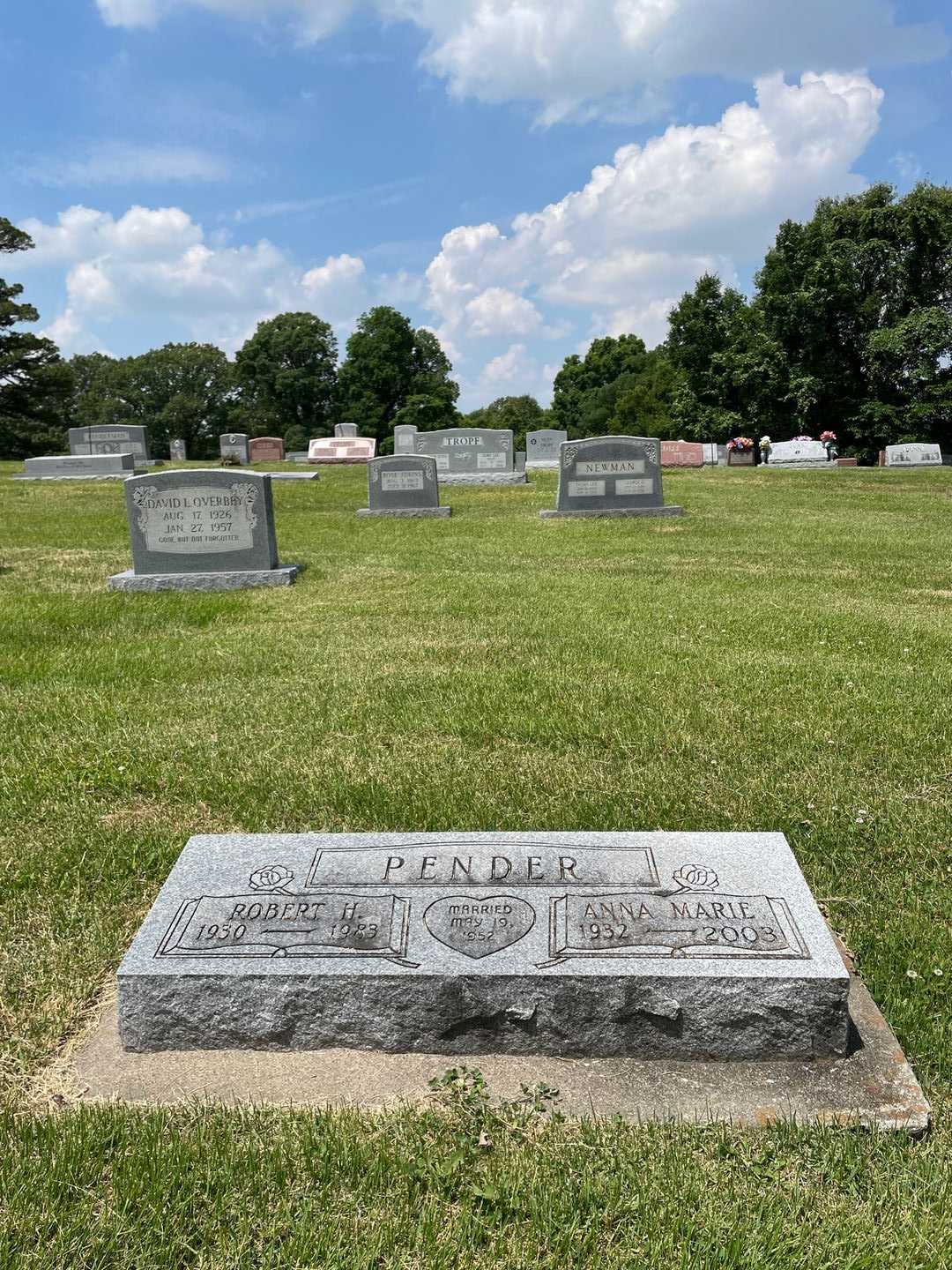 Robert H. Pender's grave. Photo 2