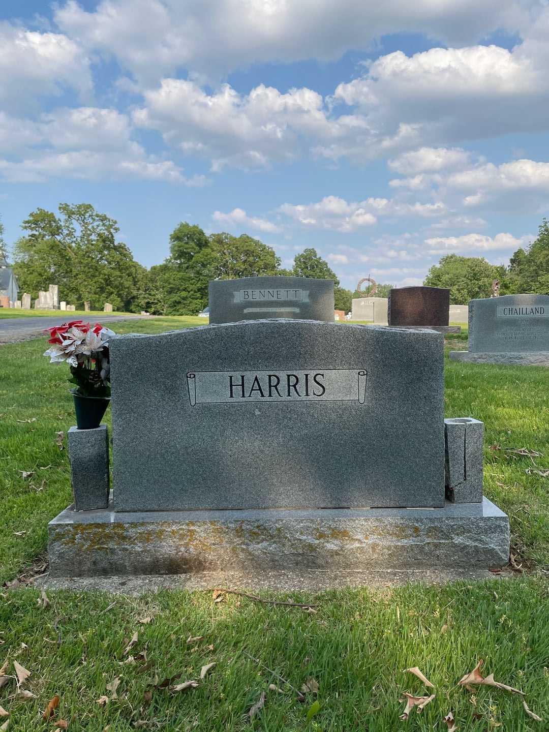 James E. Harris's grave. Photo 3