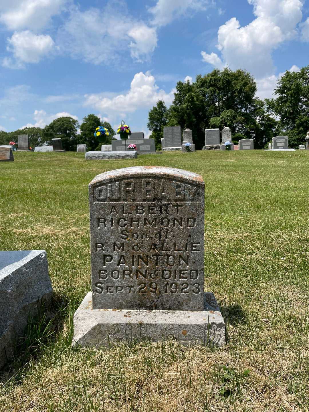 Albert Richmond Painton's grave. Photo 1