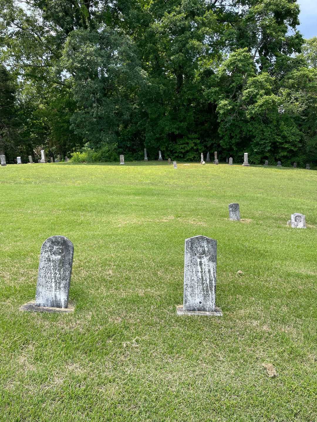 Theodore C. Kinman's grave. Photo 2